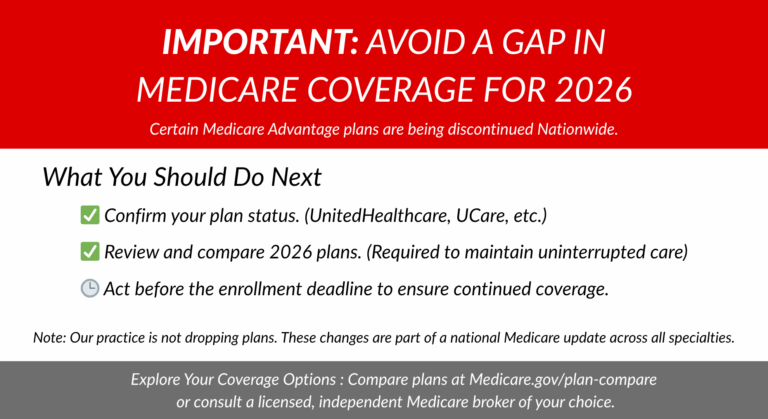 Avoid a Gap in Your Medicare Coverage for 2026